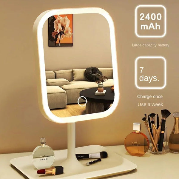 Touch-Control Vanity Mirror