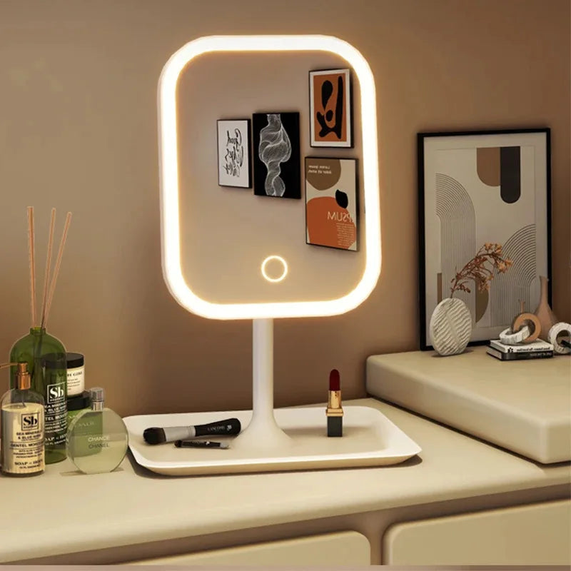 Touch-Control Vanity Mirror
